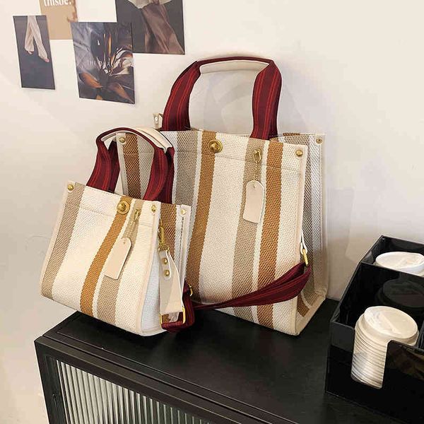 messenger bags tote bag women's 2022 new handbag canvas stripe sling shoulder bag handbags
messenger bags tote bag women's 2022 new handbag canvas stripe sling shoulder bag handbags
