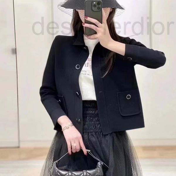women's sweaters designer high version knitted polo collar single breasted suit cardigan femininity celebrity style jacket autumn winte, White;black
women's sweaters designer high version knitted polo collar single breasted suit cardigan femininity celebrity style jacket autumn winte, White;black