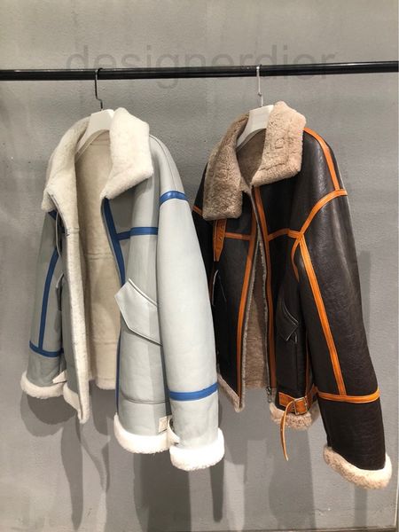 women's jackets designer 's 2021 winter new merino leather wool fur one wide version temperament luxurious coat women rtwd, Black;brown
women's jackets designer 's 2021 winter new merino leather wool fur one wide version temperament luxurious coat women rtwd, Black;brown