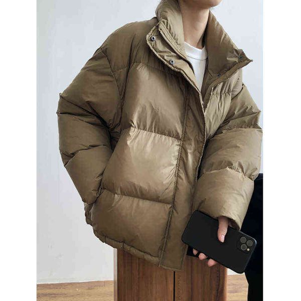 women's down parkas winter women down jacket 2022 winter stand collar loose zipper women white duck down puffer jacket winter warm coat, Black
women's down parkas winter women down jacket 2022 winter stand collar loose zipper women white duck down puffer jacket winter warm coat, Black