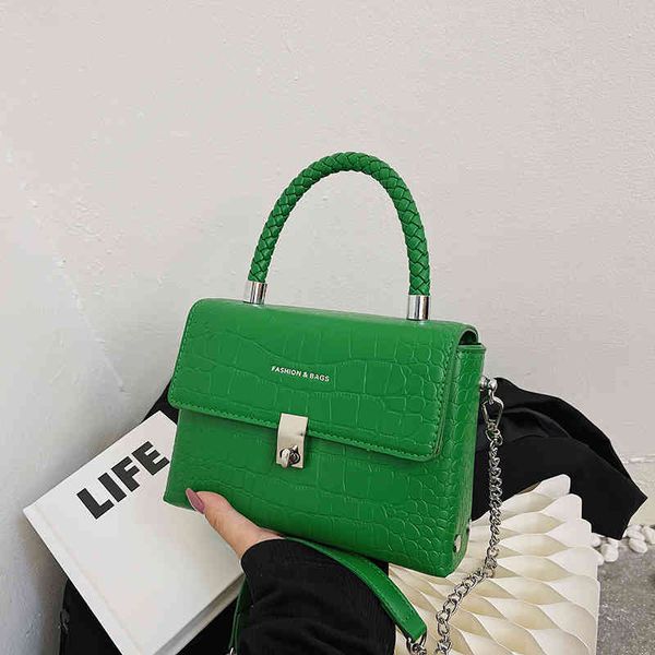 messenger bags style personalized women's bag 2022 new underarm chain crocodile pattern portable small square handbags
messenger bags style personalized women's bag 2022 new underarm chain crocodile pattern portable small square handbags