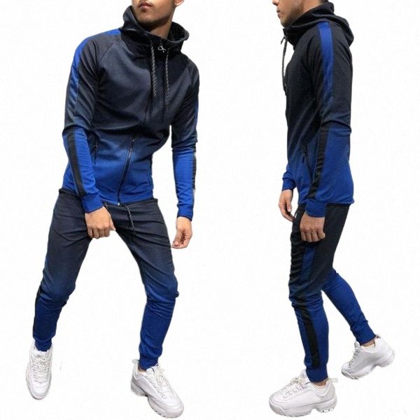 men's tracksuits men's tracksuits fashion men gradient color sport suit man fitness sports workout running set hooded gym clothing, Gray
men's tracksuits men's tracksuits fashion men gradient color sport suit man fitness sports workout running set hooded gym clothing, Gray