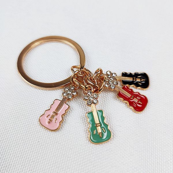 guitar fashion colorful key ring key chain zircon music small fresh birth gift special lovely backpack bag pendant metal dk0029, Silver
guitar fashion colorful key ring key chain zircon music small fresh birth gift special lovely backpack bag pendant metal dk0029, Silver