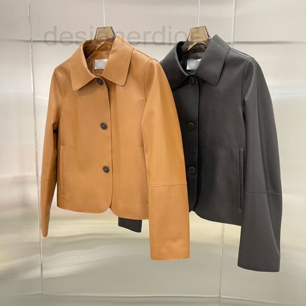 women's leather & faux designer qi wei the same leather jacket women's 2021 new sheep skin long sleeve short simple spring and aut, Black
women's leather & faux designer qi wei the same leather jacket women's 2021 new sheep skin long sleeve short simple spring and aut, Black
