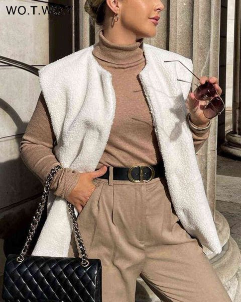 women's down parkas wotwoy autumn winter lamb wool vests coat women thicken warm waistcoat female outwear sleeveless jackets white chic, Black
women's down parkas wotwoy autumn winter lamb wool vests coat women thicken warm waistcoat female outwear sleeveless jackets white chic, Black