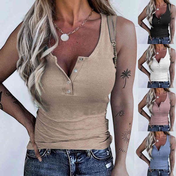 women's hoodies sweatshirts spring summer women's thread button fitted vest t-shirt pb4q, Black
women's hoodies sweatshirts spring summer women's thread button fitted vest t-shirt pb4q, Black