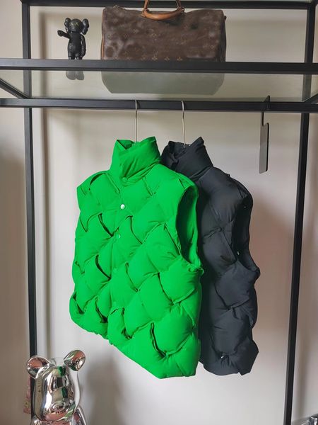 men's down 2022 autumn and winter new loose green down vest original design brand woven thick warm sleeveless jacket, Black
men's down 2022 autumn and winter new loose green down vest original design brand woven thick warm sleeveless jacket, Black