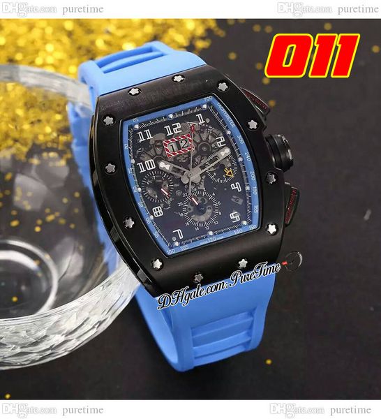 011 a21j automatic mens watch pvd steel case all black skeleton dial big date blue rubber strap 8 styles watches puretime e5, Slivery;brown
011 a21j automatic mens watch pvd steel case all black skeleton dial big date blue rubber strap 8 styles watches puretime e5, Slivery;brown