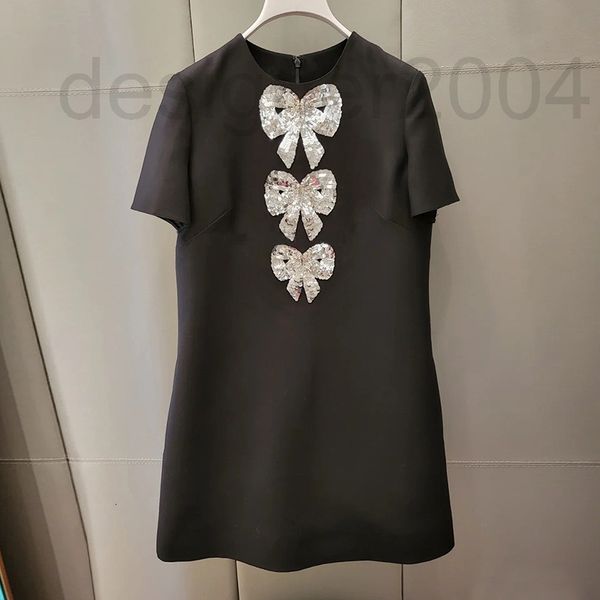 casual dresses designer 2022 summer new hepburn style small black skirt sequin beaded bow a-line slim dress kkxh, Black;gray
casual dresses designer 2022 summer new hepburn style small black skirt sequin beaded bow a-line slim dress kkxh, Black;gray
