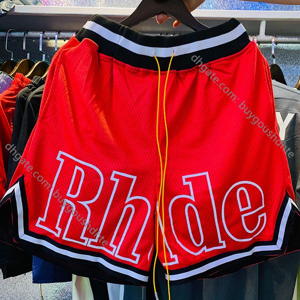 2022ss american rhude mesh fabric basketball shorts real smen women casual shorts rd22, White;black
2022ss american rhude mesh fabric basketball shorts real smen women casual shorts rd22, White;black