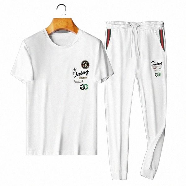 men's tracksuits men's tracksuits embroidered leisure suit short sleeve t-shirt men's summer trend handsome sports simple tro, Gray
men's tracksuits men's tracksuits embroidered leisure suit short sleeve t-shirt men's summer trend handsome sports simple tro, Gray
