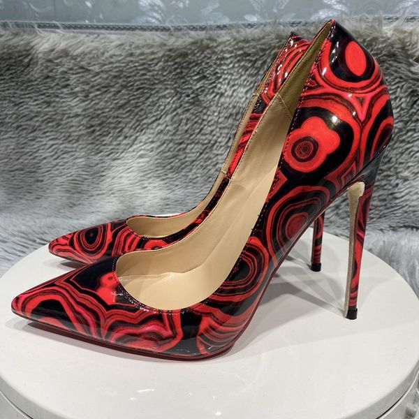 red grafitti print stiletto heel shoes women red bottom party shoe glossy patent leather pointy toe thin heels dress shoes fashion designer, Black
red grafitti print stiletto heel shoes women red bottom party shoe glossy patent leather pointy toe thin heels dress shoes fashion designer, Black