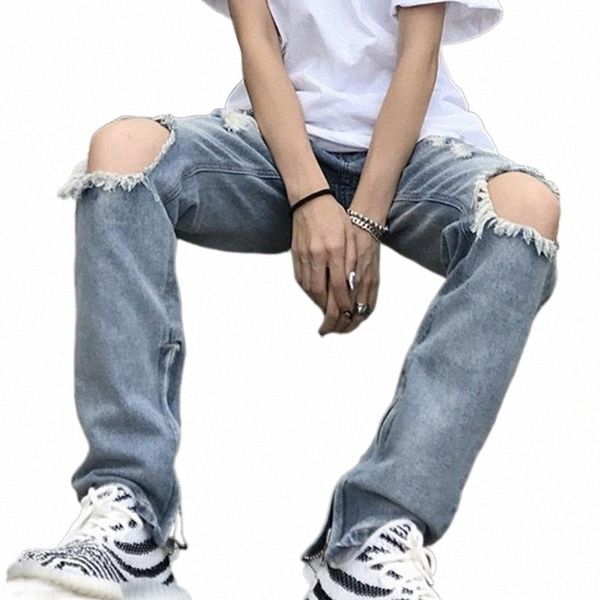 women's pants & capris kywommnz women trousers spring autumn 2021 hip-hop streetwear hole loose straight-leg pants couples cowboy e675, Black;white
women's pants & capris kywommnz women trousers spring autumn 2021 hip-hop streetwear hole loose straight-leg pants couples cowboy e675, Black;white