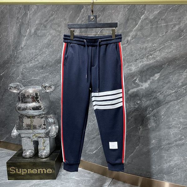 men's pants designer tb four bar striped casual pants men's 2022 autumn winter new fashion brand versatile sports leggings 8959, Black
men's pants designer tb four bar striped casual pants men's 2022 autumn winter new fashion brand versatile sports leggings 8959, Black