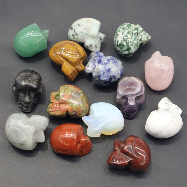 natural stone skull statue carved skeleton healing crystals halloween ornament reiki witchcraft supplies gemstone wicca chakra home decorati, Black
natural stone skull statue carved skeleton healing crystals halloween ornament reiki witchcraft supplies gemstone wicca chakra home decorati, Black