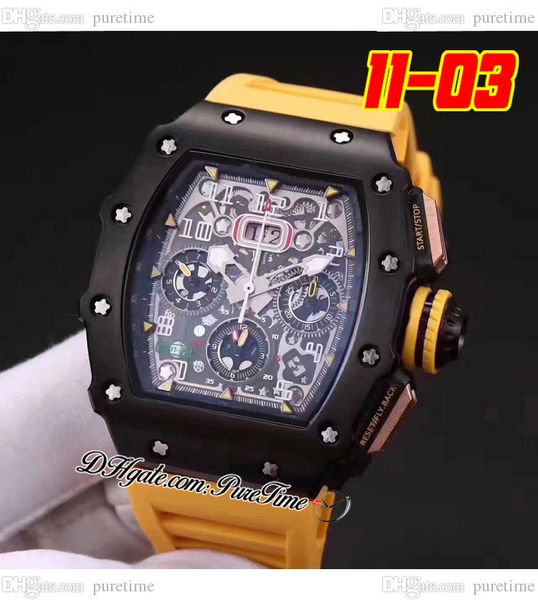 2022 11-03 a21j automatic mens watch pvd steel all black skeleton dial big date yellow rubber strap 10 styles watches puretime d4, Slivery;brown
2022 11-03 a21j automatic mens watch pvd steel all black skeleton dial big date yellow rubber strap 10 styles watches puretime d4, Slivery;brown