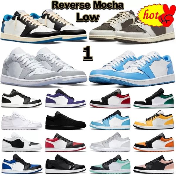 boots 1 low og basketball shoes for men women reverse mocha unc wolf grey shadow bred toe pine green white camo mens trainers outdoor sports, Black
boots 1 low og basketball shoes for men women reverse mocha unc wolf grey shadow bred toe pine green white camo mens trainers outdoor sports, Black