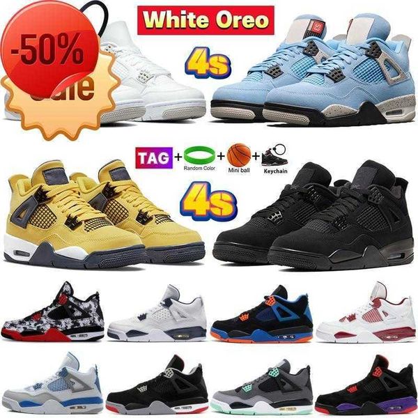 boots university blue 4s 4 basketball shoes white oreo lightning bred black cat men designer sneakers shimmer paris pure money red thunder f
boots university blue 4s 4 basketball shoes white oreo lightning bred black cat men designer sneakers shimmer paris pure money red thunder f