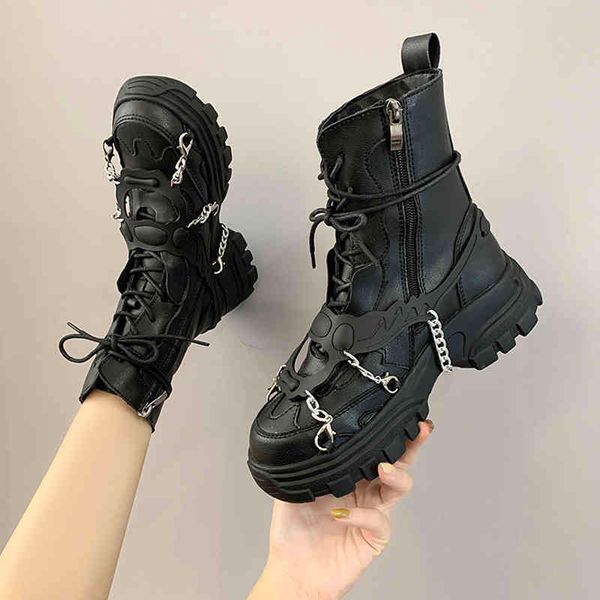 boots women shoes platform punk gothic for combat ladies black metal button woman motorcycle ankle autumn new 220903
boots women shoes platform punk gothic for combat ladies black metal button woman motorcycle ankle autumn new 220903