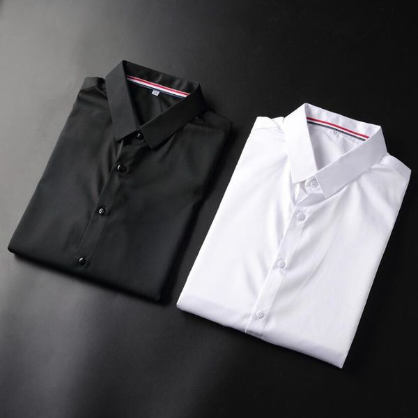 men's casual shirts luxury gold black shirt men slim fit long sleeve camisa masculina chemise homme social club prom, White;black
men's casual shirts luxury gold black shirt men slim fit long sleeve camisa masculina chemise homme social club prom, White;black