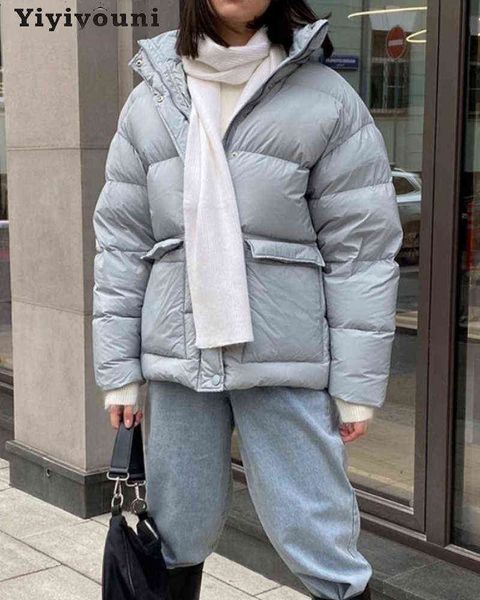 women's down parkas yiyiyouni hooded thicken bubble coat women autumn winter cotton liner puffer jacket female padded parkas solid pock, Black
women's down parkas yiyiyouni hooded thicken bubble coat women autumn winter cotton liner puffer jacket female padded parkas solid pock, Black