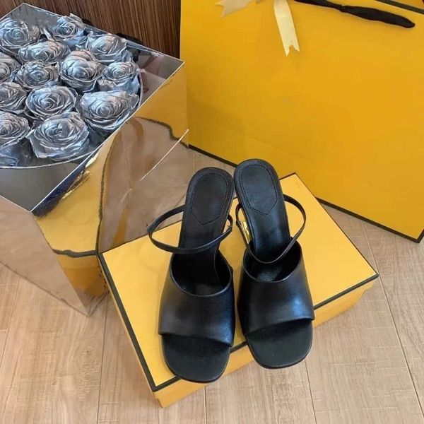 slippers french high heels shaped fishbill sandals fashionable personalized slippers for women, Black
slippers french high heels shaped fishbill sandals fashionable personalized slippers for women, Black