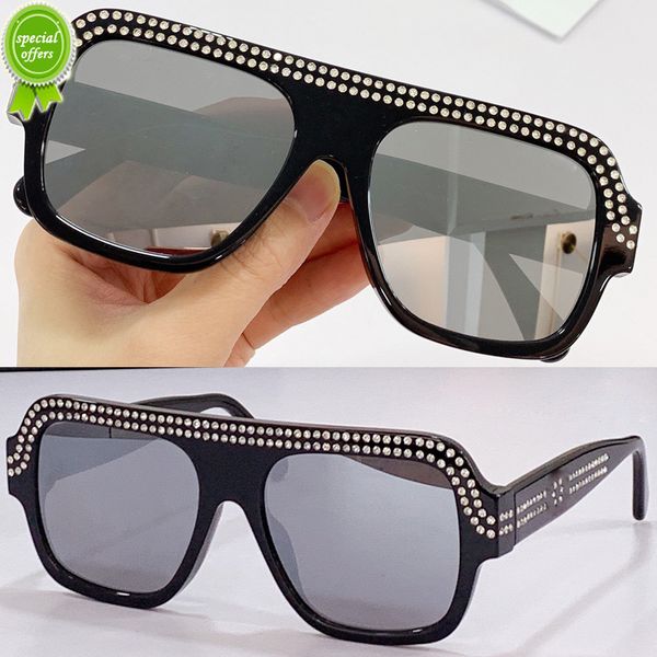 designer brand sunglasses summer for men women 1125 style anti-ultraviolet retro square frame fashion glass diamond heavy craft high quality, White;black
designer brand sunglasses summer for men women 1125 style anti-ultraviolet retro square frame fashion glass diamond heavy craft high quality, White;black