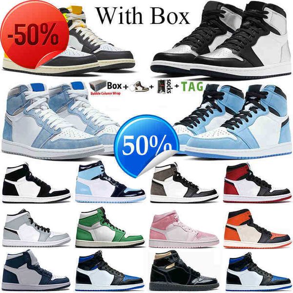 boots 2021 with box basketball shoes jumpman 1 1s hyper royal university blue obsidian unc dark mocha silver toe volt gold mens women sneake, Black
boots 2021 with box basketball shoes jumpman 1 1s hyper royal university blue obsidian unc dark mocha silver toe volt gold mens women sneake, Black