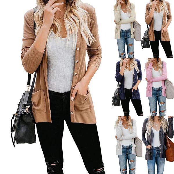 women's knits & tees cardigan v neck new ribbed button loose knitted shirts ong-sleeved solid coloir 2022 autumn and winter, White
women's knits & tees cardigan v neck new ribbed button loose knitted shirts ong-sleeved solid coloir 2022 autumn and winter, White