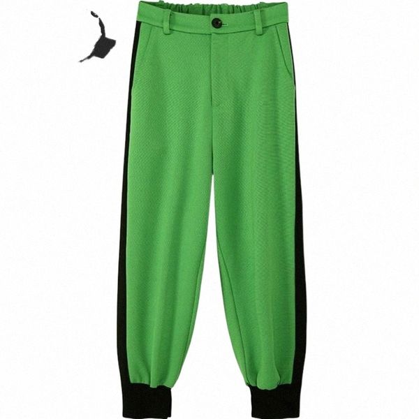 women's pants & capris waist high women casual cargo thin pants loose solid blue khaki green trousers pockets elastic bottoms women, Black;white 
women's pants & capris waist high women casual cargo thin pants loose solid blue khaki green trousers pockets elastic bottoms women, Black;white