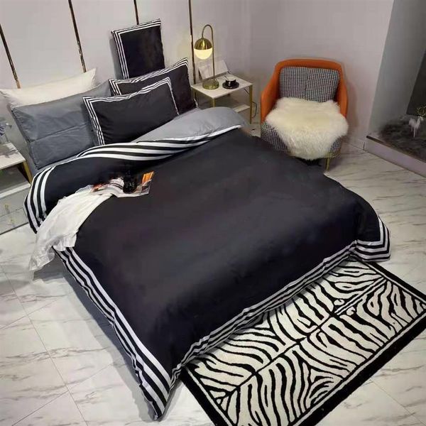 cotton bedding sets 4pcs european style designer letter strip printing bedclothes pillow case sheet soft size comforte235s
cotton bedding sets 4pcs european style designer letter strip printing bedclothes pillow case sheet soft size comforte235s