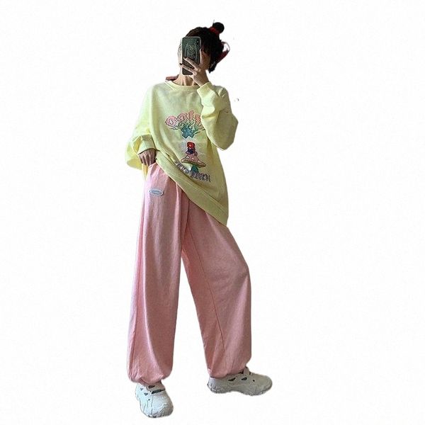 women's pants & capris pink sweatpants women korean style sports pants baggy plus size spring harajuku gray loose trousers straight gir, Black;white
women's pants & capris pink sweatpants women korean style sports pants baggy plus size spring harajuku gray loose trousers straight gir, Black;white