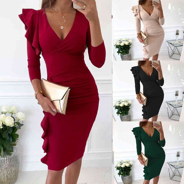 casual dresses v-neck casual dress in autumn and winter ins personalized ruffle leaf 5bmy, Black;gray
casual dresses v-neck casual dress in autumn and winter ins personalized ruffle leaf 5bmy, Black;gray