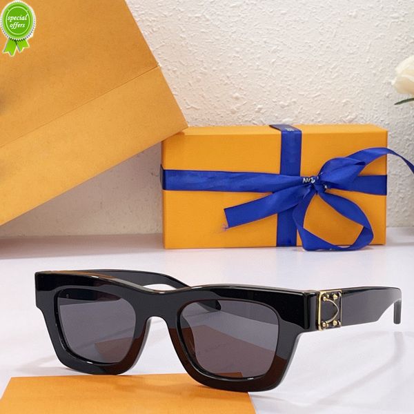 designer brand sunglasses 1410 new popular with uv 400 protection for men women vintage square frame fashion come case classic, White;black
designer brand sunglasses 1410 new popular with uv 400 protection for men women vintage square frame fashion come case classic, White;black