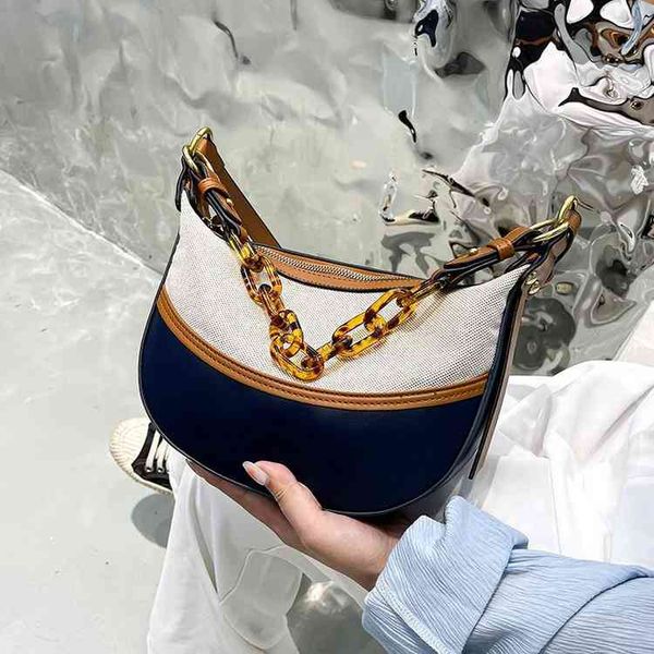 messenger bags bag women's 2022 new version canvas sling shoulder underarm bag color contrast texture chain hand-held crescent handbags
messenger bags bag women's 2022 new version canvas sling shoulder underarm bag color contrast texture chain hand-held crescent handbags