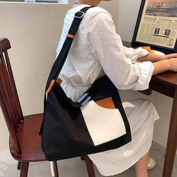 messenger bags canvas bag women's 2022 autumn new portable tote simple color contrast casual messenger handbags
messenger bags canvas bag women's 2022 autumn new portable tote simple color contrast casual messenger handbags