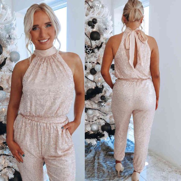 women's jumpsuits rompers spring and summer neck hanging off shoulder ins party gold silver thread women q5dx, Black;white
women's jumpsuits rompers spring and summer neck hanging off shoulder ins party gold silver thread women q5dx, Black;white