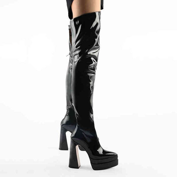 boots mstacchi 2022 women over the knee woman pointed toe chunky heels high shoes ladies platform party long boats mujer 220903, Black
boots mstacchi 2022 women over the knee woman pointed toe chunky heels high shoes ladies platform party long boats mujer 220903, Black