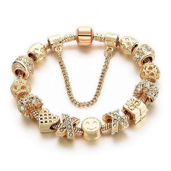charm bracelets for women gold plated snake chain heart shape smile rhinestone beads charming girls mom gift drop delivery 2 dayupshop amv8z, Golden;silver
charm bracelets for women gold plated snake chain heart shape smile rhinestone beads charming girls mom gift drop delivery 2 dayupshop amv8z, Golden;silver