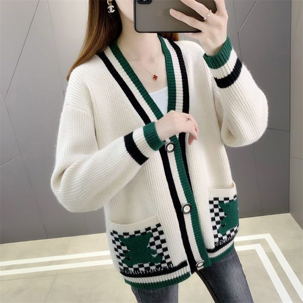 women's sweaters long sleeve stripe new women white knitted cardigan girls bears sweater fashion lovely cartoon sweet pullover knit com, White;black
women's sweaters long sleeve stripe new women white knitted cardigan girls bears sweater fashion lovely cartoon sweet pullover knit com, White;black