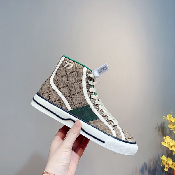 tennis 1977 canvas casual shoes luxurys designer womens shoe italy green and red web stripe rubber sole for stretch cotton low platform top, Black
tennis 1977 canvas casual shoes luxurys designer womens shoe italy green and red web stripe rubber sole for stretch cotton low platform top, Black