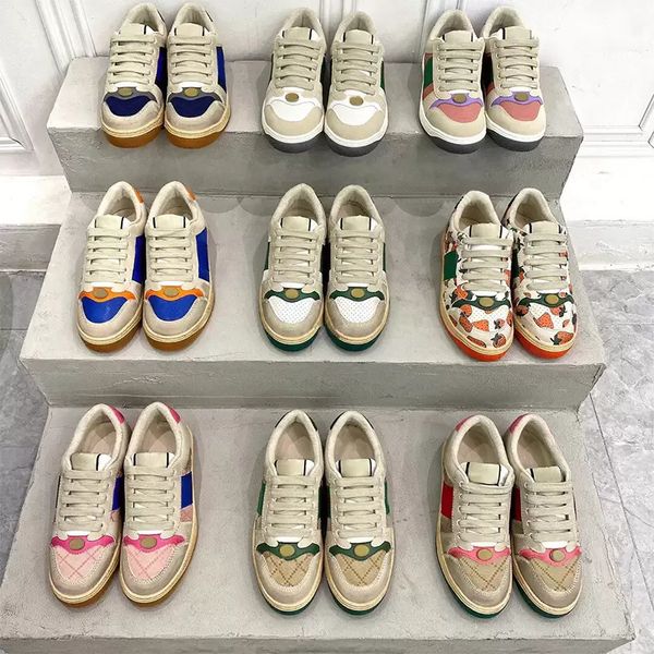 2022 fashion vintage screener designer casual dirty shoes classic leather web butter sneaker beige white ebony green treated black suede men
2022 fashion vintage screener designer casual dirty shoes classic leather web butter sneaker beige white ebony green treated black suede men