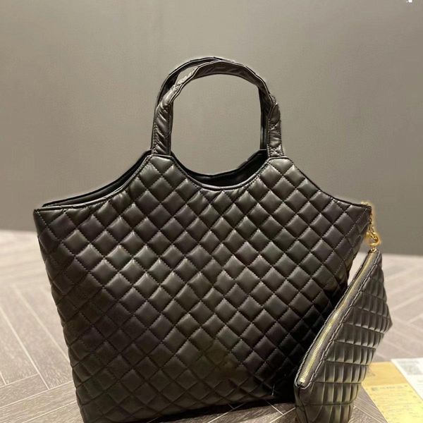 icare tote handbag shopping bags maxi designer luxury leather style woman gaby handbag crossbody thread sheepskin plain y44, Black
icare tote handbag shopping bags maxi designer luxury leather style woman gaby handbag crossbody thread sheepskin plain y44, Black