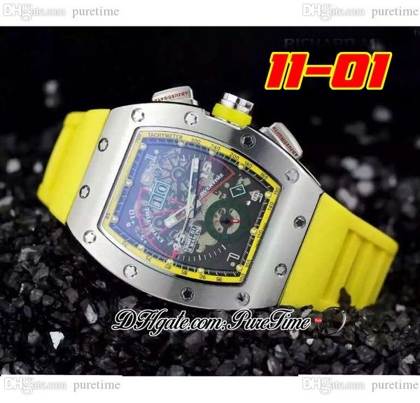 2022 11-01 a21j automatic mens watch steel case black skeleton dial big date yellow rubber strap 6 styles watches puretime a1, Slivery;brown
2022 11-01 a21j automatic mens watch steel case black skeleton dial big date yellow rubber strap 6 styles watches puretime a1, Slivery;brown