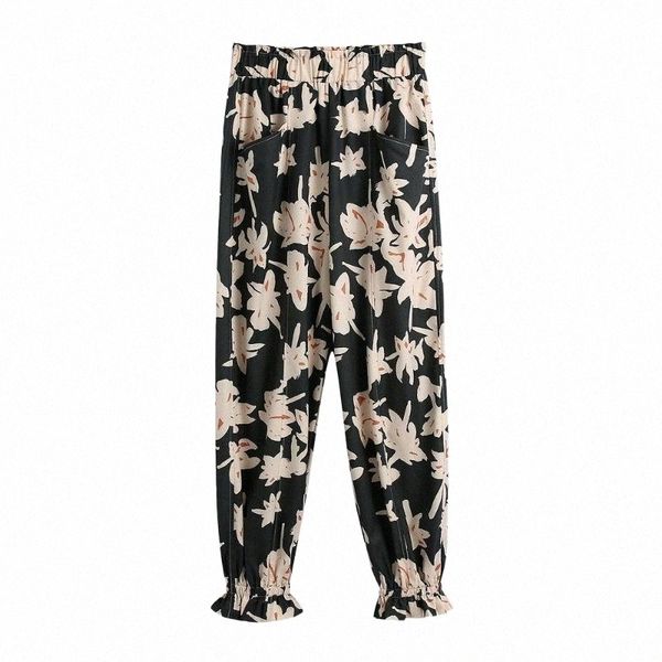 women's pants & capris women vintage floral pant spring 2021 fashion elastic waist ankle length modern lady loose bottom women's p, Black;white
women's pants & capris women vintage floral pant spring 2021 fashion elastic waist ankle length modern lady loose bottom women's p, Black;white