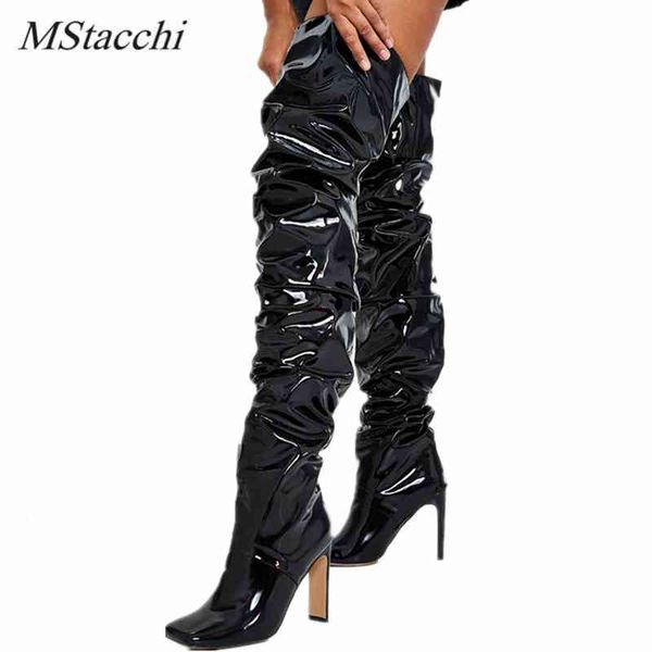 boots mstapchi classics over knee botas female plush in black square nose chunky heel pleated comfortable shoes winter dij high boot 220901
boots mstapchi classics over knee botas female plush in black square nose chunky heel pleated comfortable shoes winter dij high boot 220901