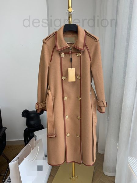 women's jackets designer 2021 autumn and winter new wool coat women's double breasted hemmed leather contrast color long style lux, Black;brown
women's jackets designer 2021 autumn and winter new wool coat women's double breasted hemmed leather contrast color long style lux, Black;brown