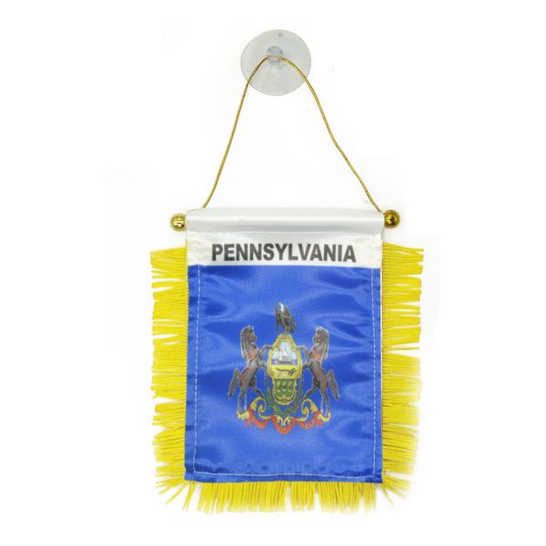 pennsylvania mini flag banner 10x15 cm premium polyester pennant with suction cup for home office door decor
pennsylvania mini flag banner 10x15 cm premium polyester pennant with suction cup for home office door decor