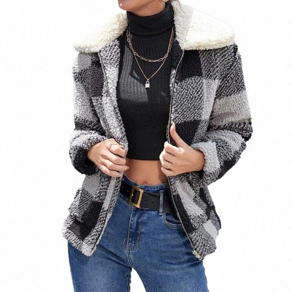 women's fur & faux fur women's fur & faux warm plush jackets for women 2021 zippers coat plus size casual winter clothes fashion p, Black
women's fur & faux fur women's fur & faux warm plush jackets for women 2021 zippers coat plus size casual winter clothes fashion p, Black