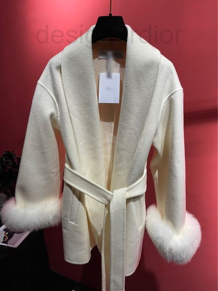 women's jackets designer d's 2021 haining autumn and winter new wool cashmere coat cuffs hair slim woolen female p2mf, Black;brown
women's jackets designer d's 2021 haining autumn and winter new wool cashmere coat cuffs hair slim woolen female p2mf, Black;brown